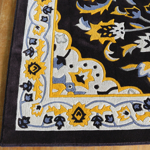 Tapis tibétain à motifs floraux colorés, accessoire de luxe en <span class=keywords><strong>laine</strong></span>, pour salon, - Product Image 6