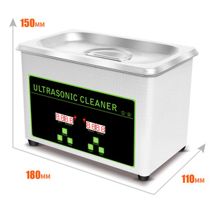 <span class=keywords><strong>Bain</strong></span> de <span class=keywords><strong>nettoyage</strong></span> ultrasonique pour lunettes 0,8 L 35 W Or, certifié CE, pour outils - Product Image 2