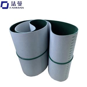 Anti Slip Sendok <span class=keywords><strong>Belt</strong></span> Conveyor <span class=keywords><strong>Belt</strong></span> untuk Mesin Packing Tak Berujung Sabuk Rough Top dengan Panduan Bar - Product Image 3