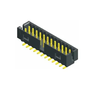 1.27mm 2.0mm 2.54mm Pitch SMT Erkek 6 8 10 12 14 16 18 20 22 24 Pin kutu başlığı