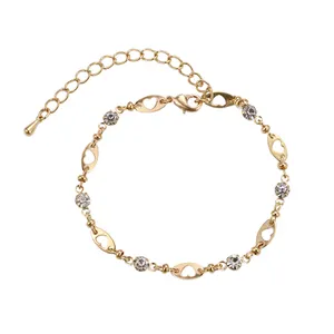 75176 Xuping graceful 18k gold bracelet Eco-friendly gold jewellery designs with price