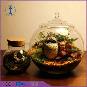 2016 surtidor de <span class=keywords><strong>china</strong></span> venta caliente en forma de hongo De <span class=keywords><strong>comida</strong></span> de Vidrio con tapa Hermética - Product Image 1