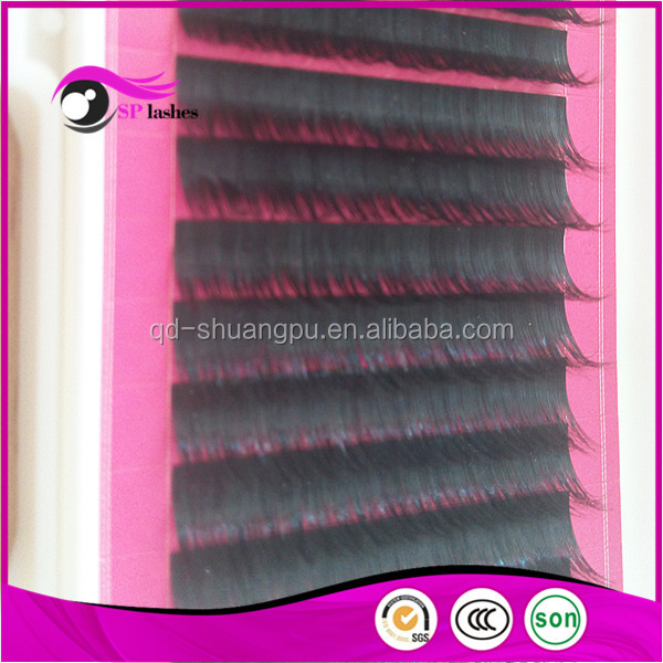 Propre marque réel vison cils Extensions fourrure de vison faux cils