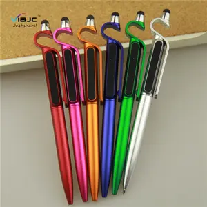 Bulk customised 4 in 1 stylus pen with screen cleaner phone up