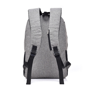 Mochila Personalizada para Computadora Portátil de 15.6 Pulgadas y 17 Pulgadas, Negra, Impermeable, con Puerto USB y Candado Codificado para Hombre - Product Image 3