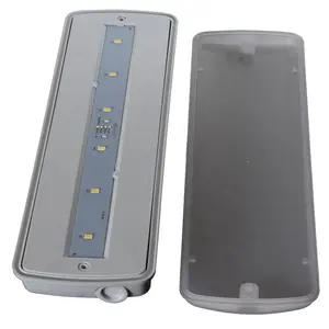 Maintained Fire-Retardant Emergency Lamp Battery IP65 Emergency Bulkhead Led Lighting