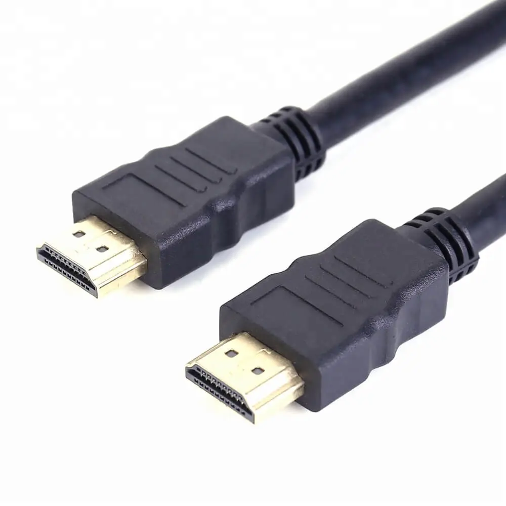 Gold Plated for HDTV Supports 3D 1080P 4K@60Hz High Speed HDMI Cable 1m