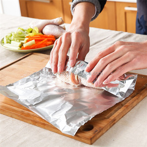 Household <strong>Kitchen</strong> Use Food Grade Aluminum <strong>Foil</strong> Roll Premium Quality Metal <strong>Foil</strong> - Product Image 1