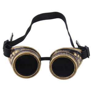 Kính Steampunk Cyber <span class=keywords><strong>Vintage</strong></span> Retro Hàn Punk Gothic Kính Bền Victoria Kính Râm Bán Chạy - Product Image 1