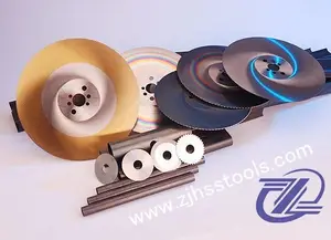 Metal Saw Blade Tin Coating Hss Circular Saw Discs And Blades For Metal Cutting