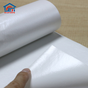 <strong>Embossing</strong> Pearl <strong>White</strong> Opaque PVC Self-Adhesive <strong>Wallpaper</strong> - Product Image 5