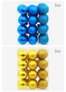 En gros <span class=keywords><strong>Pas</strong></span> <span class=keywords><strong>Cher</strong></span> <span class=keywords><strong>Décoration</strong></span> D'ornement De sapin De Noël Suspendus Boule De Noël En Plastique - Product Image 2