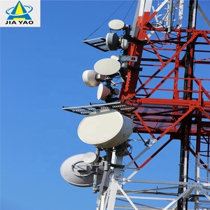 Antenne mât 50 60 70 80 90 100 mètres, structure en acier à quatre poteaux autoportante, tour de télécommunication 3g 4g 5g - Product Image 5