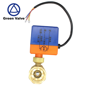 Gutentop 2 דרך ו 3 דרך 1/2 "שסתום כדור מנוע חשמלי עם מיני מפעיל 5v 12v 24v 220v - Product Image 2