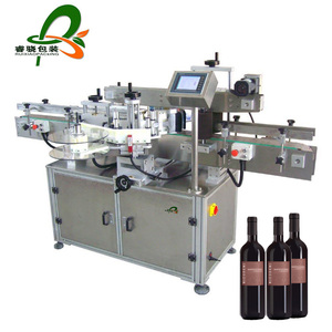 Tự dính Máy dán nhãn với phẳng-bề mặt phía trước trở lại cho chai thủy tinh kim loại gỗ thùng carton trường hợp-PLC thành phần cốt lõi - Product Image 1