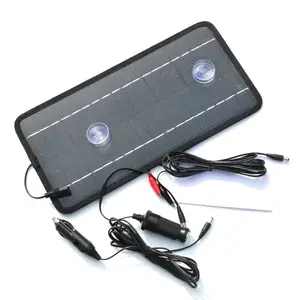 8.5W monocristalino 18V Carregador de Painel Solar Para O Telefone Móvel/Banco de Energia Móvel Carregador de Carro Solar 12V carregador de bateria