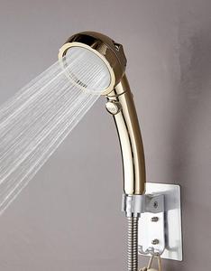 Bathroom Gold Adjustable Rainfall Stop <strong>Switch</strong> 3 Settings Hand <strong>Shower</strong> Head - Product Image 3