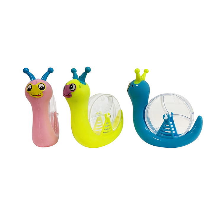 Empty Cartoon Snail Shape Candy Toys Container