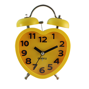 <span class=keywords><strong>Apple</strong></span> Hình Dạng Hồng <span class=keywords><strong>Alarm</strong></span> Twin Chuông Kim Loại Đồng Hồ Với Bước Phong Trào - Product Image 5