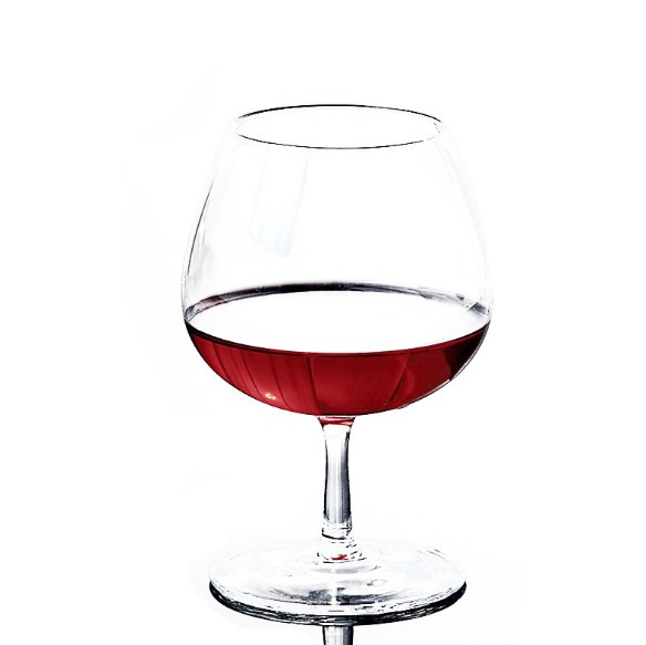 Hot Sale Elegant Stemware Glass Round Wine Glasses Brandy Glass With Stem