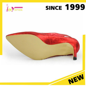 Diseño hueco del talón rojo salvaje caliente al por mayor <span class=keywords><strong>de</strong></span> la Sra Alibaba <span class=keywords><strong>de</strong></span> China zapatos <span class=keywords><strong>de</strong></span> tacón <span class=keywords><strong>de</strong></span> la boda - Product Image 5