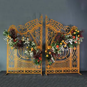 Ultimo Design intaglio parete di nozze fase sfondo arco per la decorazione di eventi - Product Image 1