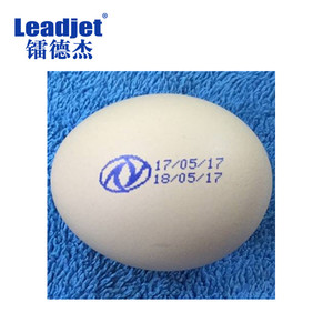 작은 특성 CIJ 프린터 식품 패키지 계란 스탬핑 기계 - Product Image 6