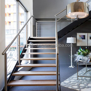 <span class=keywords><strong>Escalier</strong></span> suspendu en acier, plaque en acier dissimulée, <span class=keywords><strong>escalier</strong></span> <span class=keywords><strong>droit</strong></span> en <span class=keywords><strong>bois</strong></span>, <span class=keywords><strong>escalier</strong></span> à bon <span class=keywords><strong>prix</strong></span> - Product Image 4