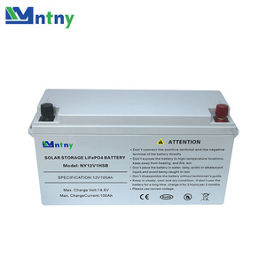 Cnntny baterias lifepo4 <span class=keywords><strong>12v</strong></span> 100ah, bateria de polímero de lítio para sistema de armazenamento de energia