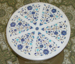 Mesa de mármol, lapislázuli - Product Image 1