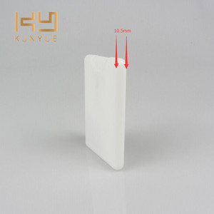 Thiết Kế Mới 20 Ml Trắng Nước Hoa Túi <span class=keywords><strong>Atomizer</strong></span> Vuông Thẻ Tín Dụng Nước Hoa Chai Cho Du Lịch - Product Image 2
