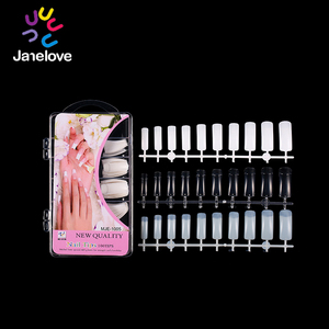 Meijiaer 100 pcs <span class=keywords><strong>a</strong></span> box half cover <span class=keywords><strong>nail</strong></span> <span class=keywords><strong>tips</strong></span> french acrilico unghie finte artificiali suggerimenti <span class=keywords><strong>nail</strong></span> full cover press on wholesale - Product Image 2