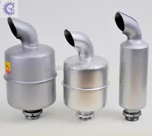 Trang trại đi bộ máy kéo linh kiện phụ tùng động cơ diesel zs1125 muffler/silencer