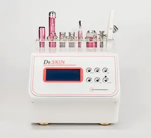 Oxygen injection 8 in 1 best pimples removal face acne treatment vacuum + rf cryo cooling skin classic machine