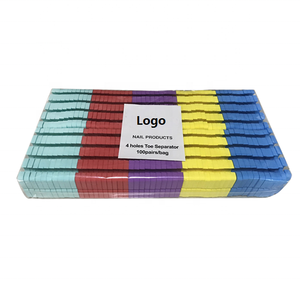 Separatori per <span class=keywords><strong>Dita</strong></span> <span class=keywords><strong>dei</strong></span> <span class=keywords><strong>Piedi</strong></span> e delle Mani in EVA Ecologici e Colorati, 5cm*9.8cm, per Uso in Salone di Pedicure - Product Image 6