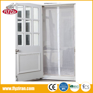 En gros de fixation facile installer blanc réglable BRICOLAGE <span class=keywords><strong>porte</strong></span> magnétique <span class=keywords><strong>moustiquaire</strong></span> - Product Image 1