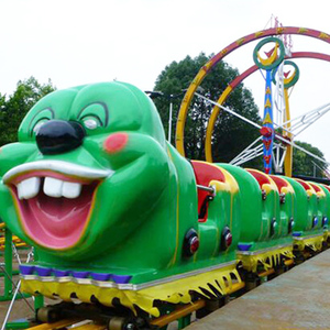 Manège Caterpillar Roller Coaster pour enfants, Manège Serpent Glissant, Équipement d'amusement commercial - Product Image 1