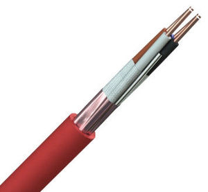 Nuevo Diseño, <span class=keywords><strong>Cable</strong></span> de Alarma Contra Incendios Blindado de Cobre de 2 Núcleos, 23 AWG, <span class=keywords><strong>CAT</strong></span> <span class=keywords><strong>6</strong></span> - Product Image 4