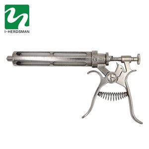 50ml tự động thú y ống tiêm kim loại chăn nuôi tiêm ống tiêm cho cừu gia súc động vật vaccine <span class=keywords><strong>Injector</strong></span> - Product Image 6