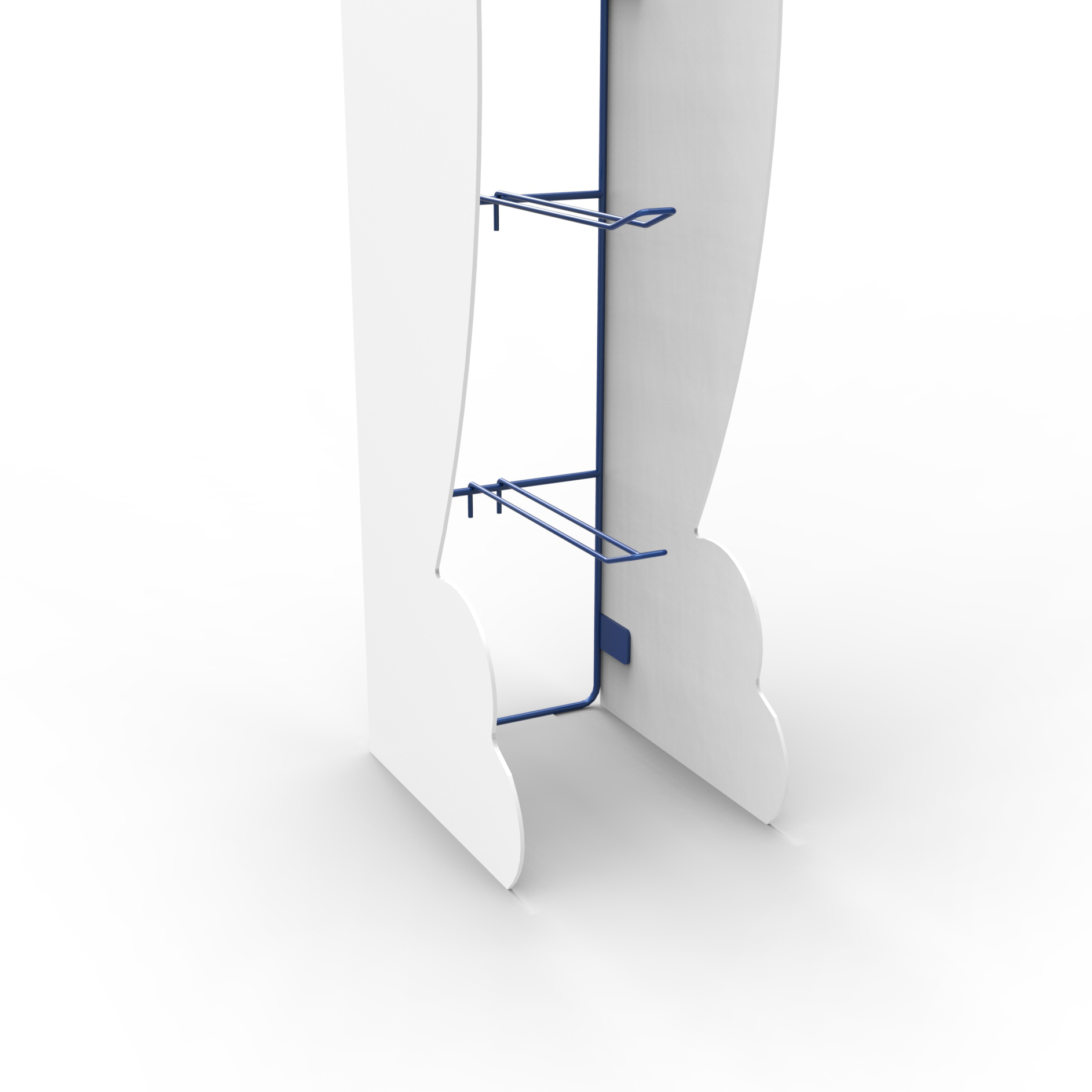 Customized Newset Countertop Condom Display Stand Metal Wire Display Racks Carton Box Powder Coating Apache Customized Logos — view 3