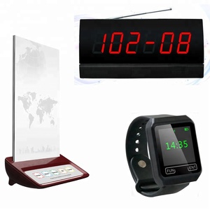 Máy Thu Đồng Hồ Đeo Tay Có Nút Bấm Gọi Điện Thoại Phổ Biến Máy Nhắn Tin Cỡ Nhỏ Hệ Thống Gọi Điện Thoại Dành Cho Khách - Product Image 1