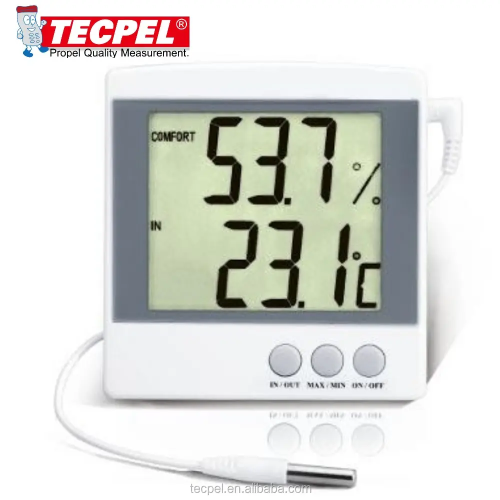 TECPEL DTM-303B Large Display Thermo Hygrometer digital temp humidity meter