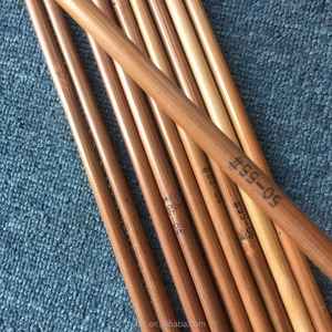 50~55 #   Ejes de Flecha de Bambú para Tiro con Arco, Carbonizados, Lacados y Lijados, con Número de Espina, Económicos - Product Image 1