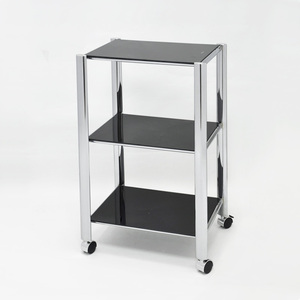 Chariot à plateforme en bois de chêne à 3 niveaux Top Sale - Product Image 5