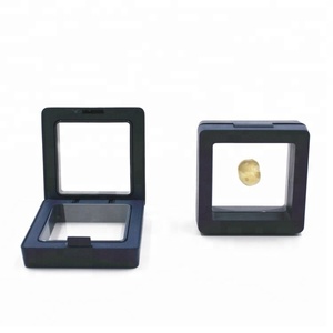 Caja de Exhibición para Monedas con Marco de Plástico y Membrana, 5x5x2cm - Product Image 1