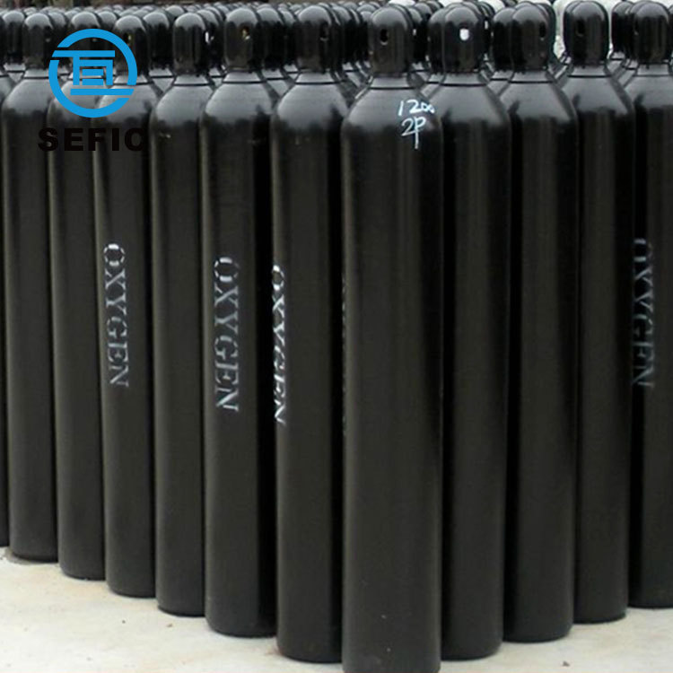 Промышленное использование высокого давления 40L 150 бар аргон/азот/Кислород Промышленный газовый баллон, гелиевый газовый баллон