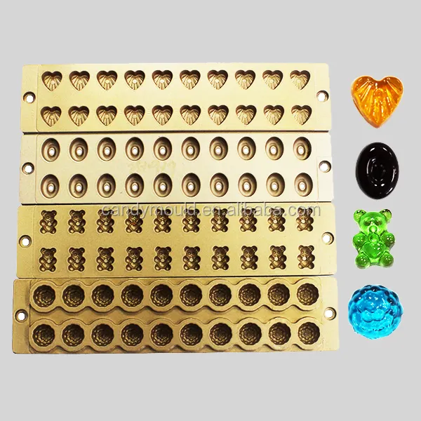 Aluminum die cast mould making design for candy forming