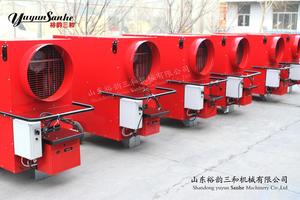 Yuyun sanhe thương hiệu tự động dầu/khí đốt không khí nóng Blower cho nhà kính hệ thống sưởi ấm - Product Image 5