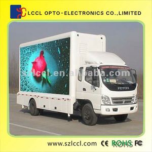 a prueba de agua llevó panel ip65 moible led camión cartelera para el desfile - Product Image 1