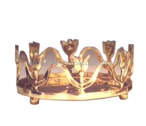 โลหะเหล็กตกแต่งเชิงเทียนแก้บน - Product Image 1